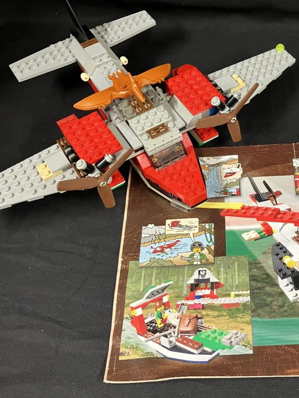 #5935 Johnny Thunder Island Hopper with Instruction Booklet - 2000